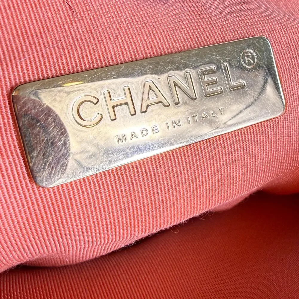 Chanel Quilted Lambskin Large 19 Flap Bag